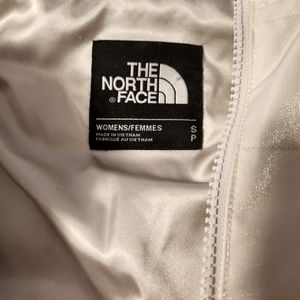 North Face winter cream puffer long jacket